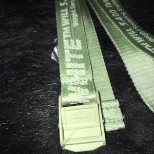 Virgil abloh OFF WHITE industrial belt